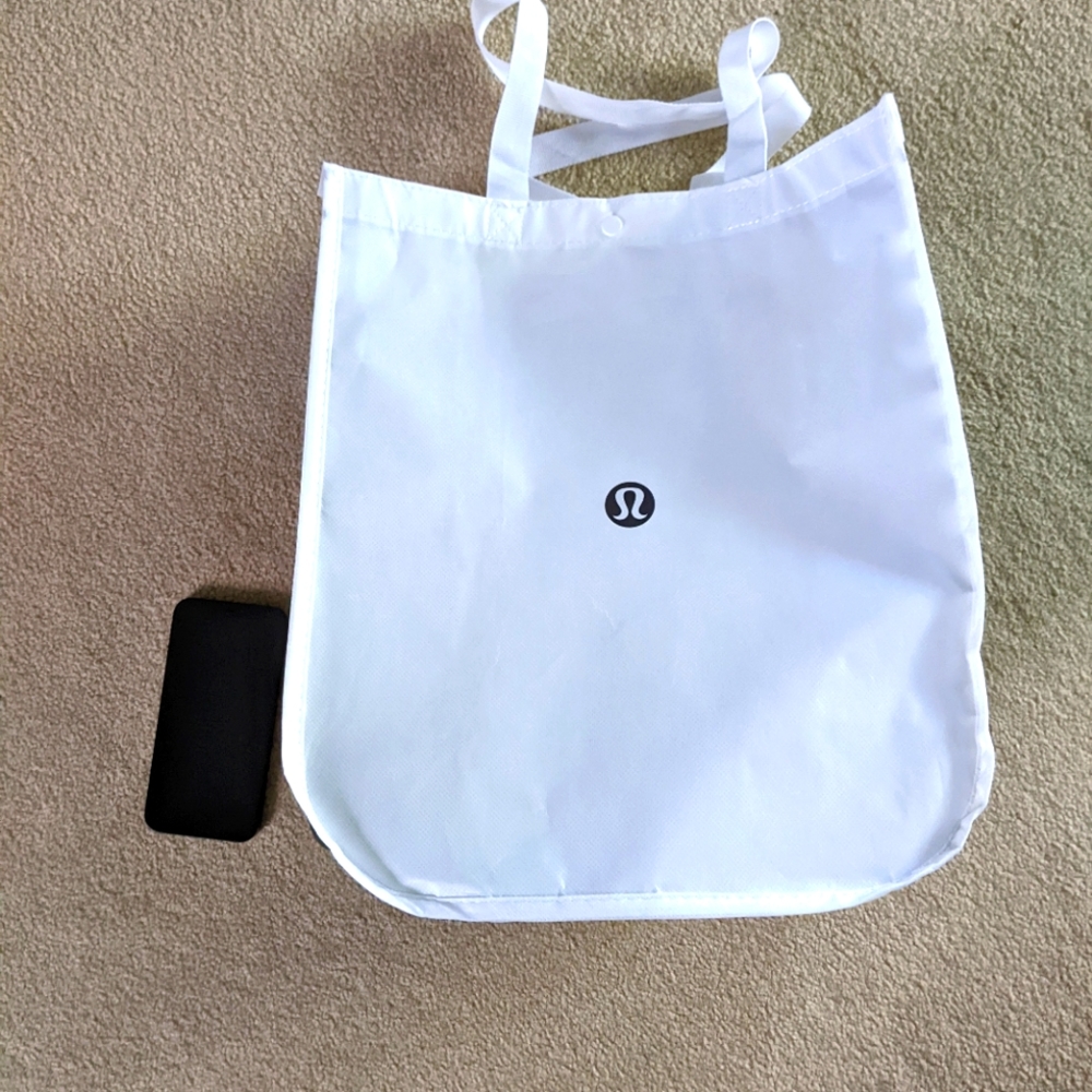 Reusable Lululemon Athletica Shopping Tote